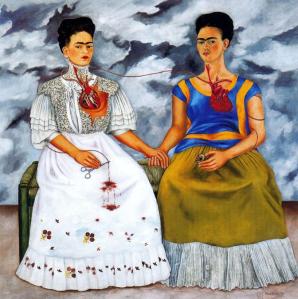 Frida Kahlo Le due Frida (1939) Museo de Arte Moderna Città del Messico